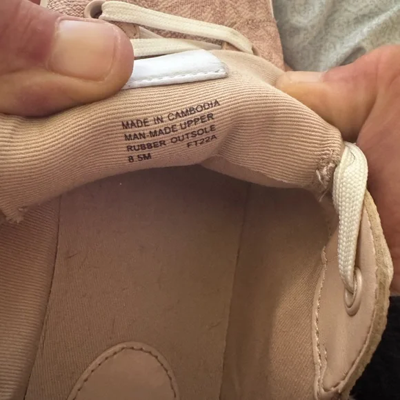 Michael Kors Blush Pink Sneakers - Picture 5 of 5